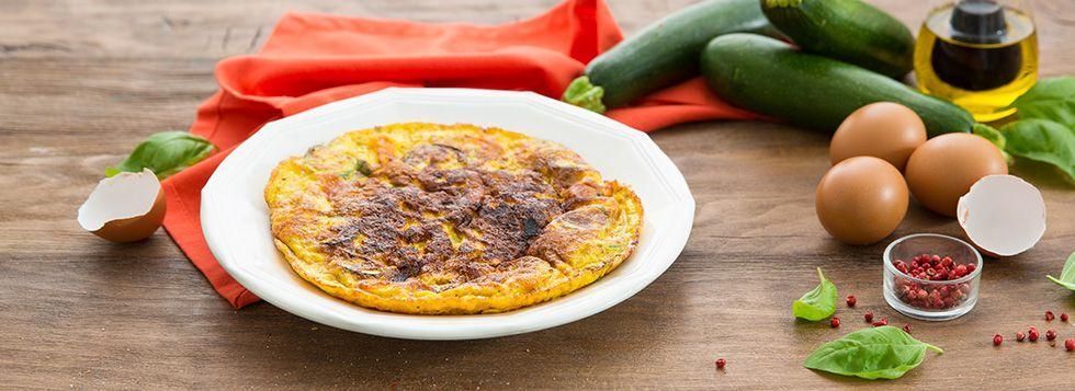 Frittata di zucchine con Galbanino