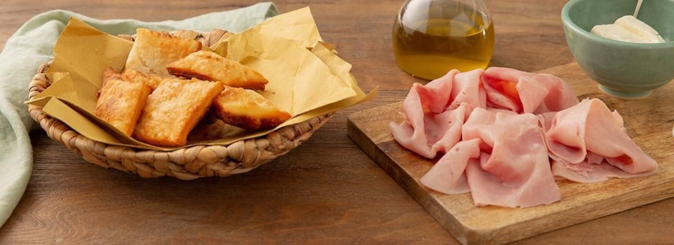 Gnocco fritto e stracchino