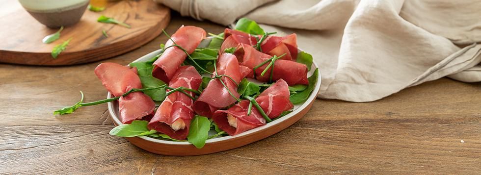 Involtini di bresaola