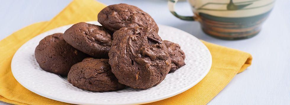 Biscotti al burro e cioccolato
