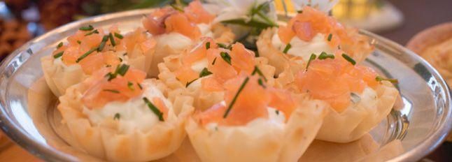 Tortellette di salmone e stracchino