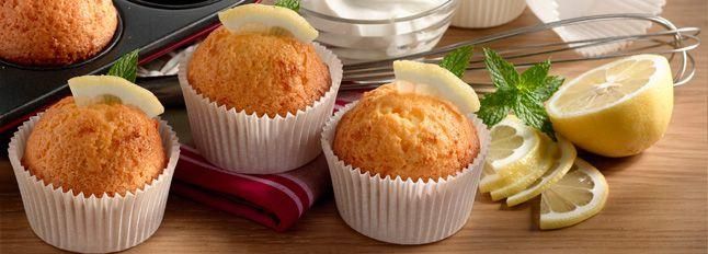 Muffin al mascarpone e limone