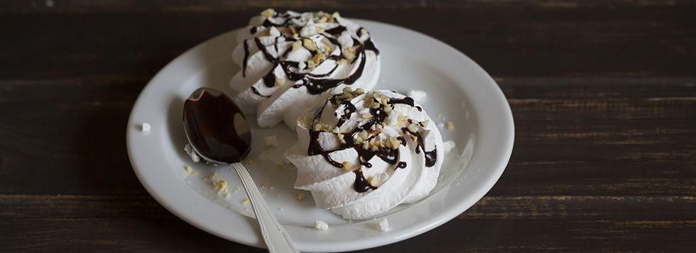 Meringhe al cioccolato