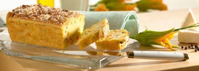 Plumcake di verdure e formaggino