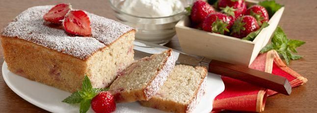 Plumcake Fragole e Mascarpone