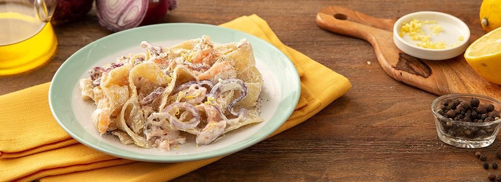 Pasta al salmone senza panna