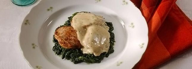 Medaglioni di vitello cremoso