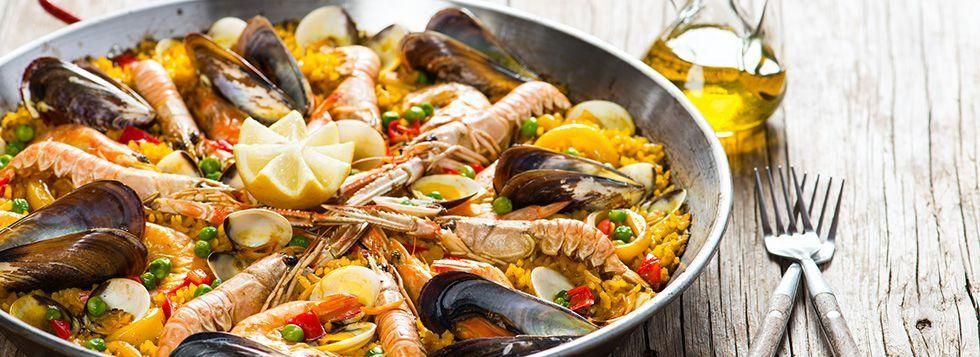 Paella di pesce