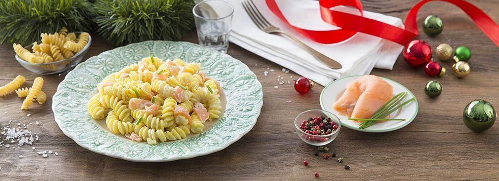 Pasta al salmone