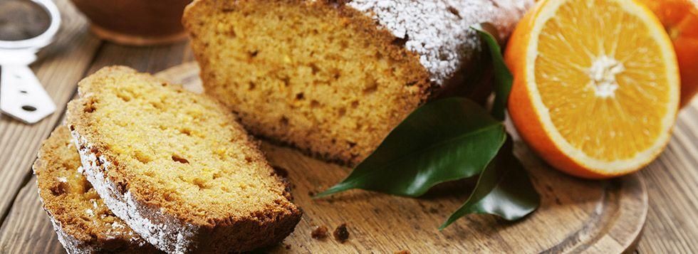 Plumcake all'arancia 