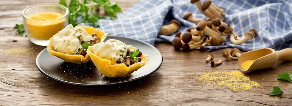 Polenta al Forno con Gorgonzola