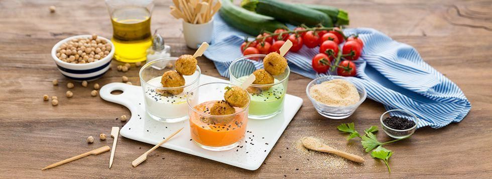 Polpette di ceci light
