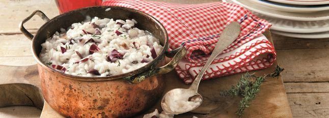 Risotto con trevisana