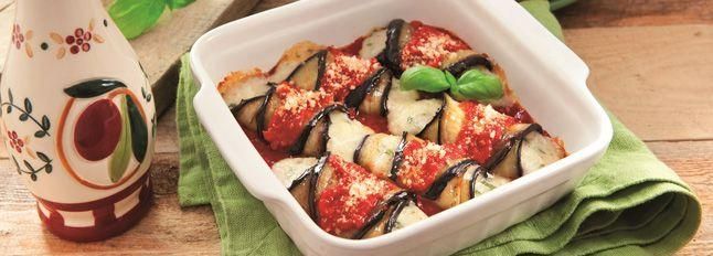 Rotoli di melanzane