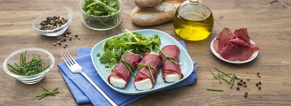 Involtini di bresaola e certosino
