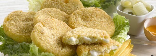Schiacciate di patate e tacchino