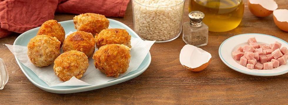 Supplì di riso bianchi