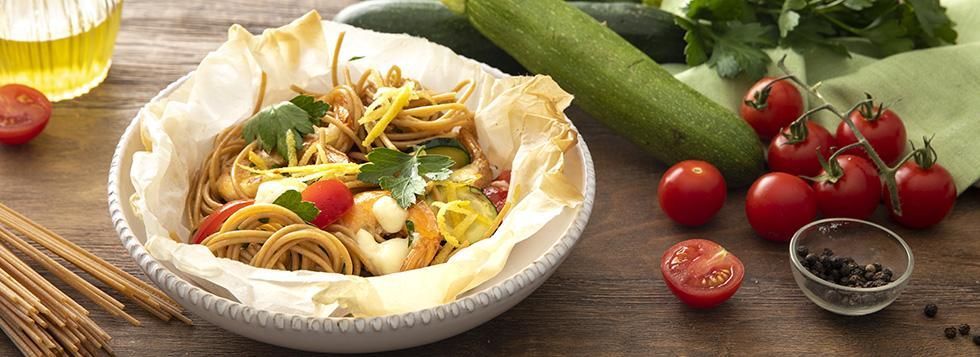Spaghetti al cartoccio