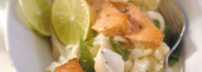 Tagliolini salmone e Mascarpone