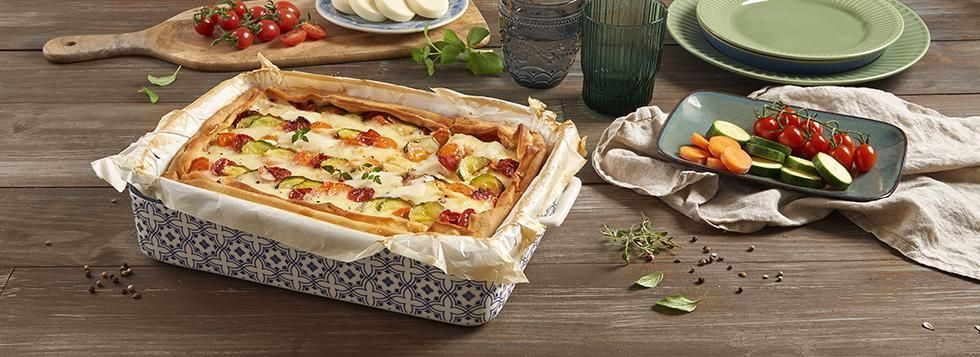 Torta Salata con Ortaggi