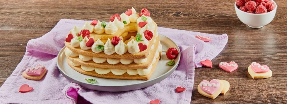 Torta biscotto di San Valentino