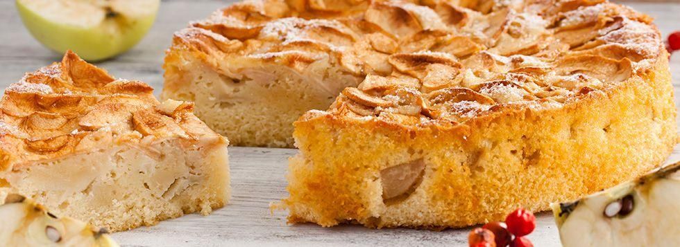 Torta di mele e yogurt