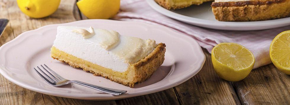 Torta meringata al limone