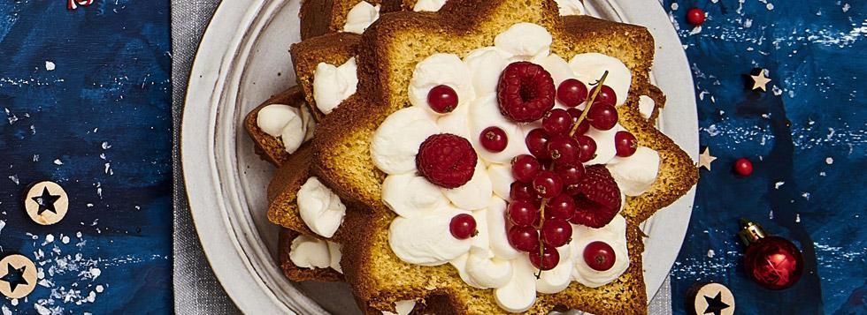 Pandoro con crema al mascarpone