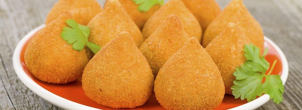 Arancini di riso bianchi