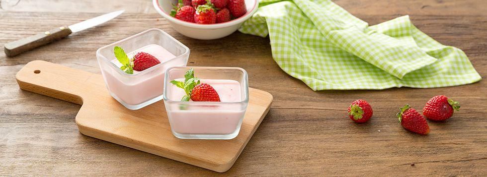 Bavarese alle fragole