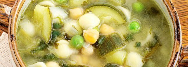 Minestra di zucchine e patate