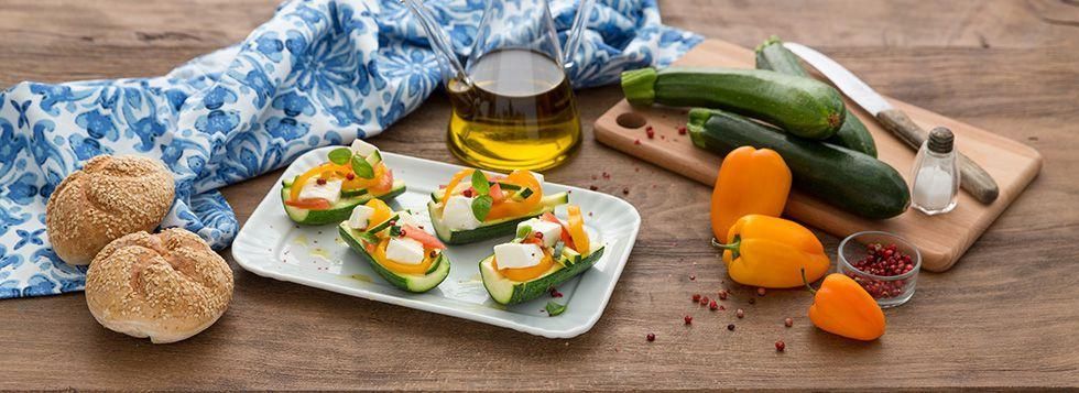 Zucchine al forno light