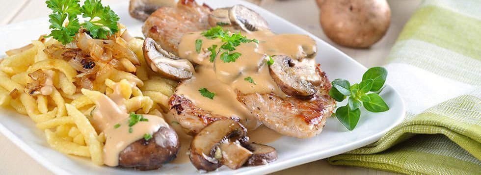 Scaloppine ai funghi