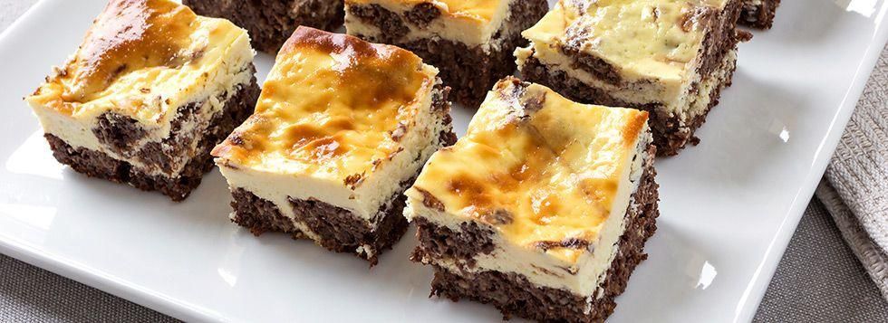 Brownies cheesecake