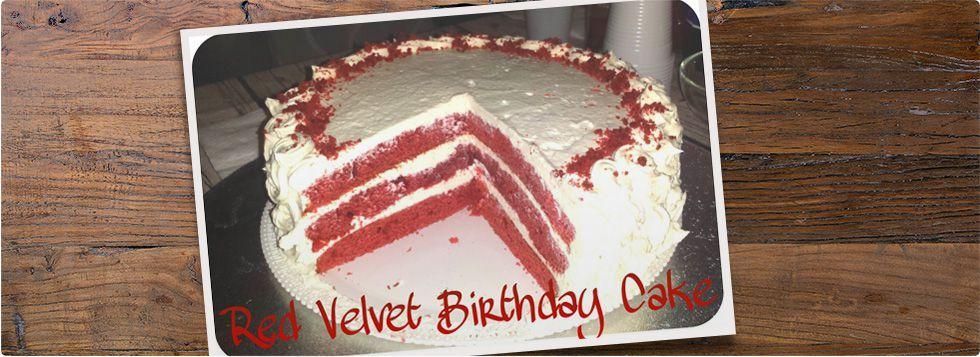 Red Velvet Birthday Cake