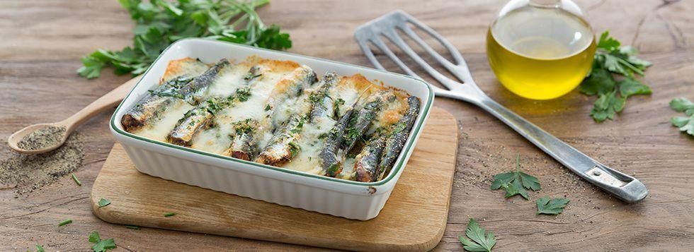 Acciughe al forno