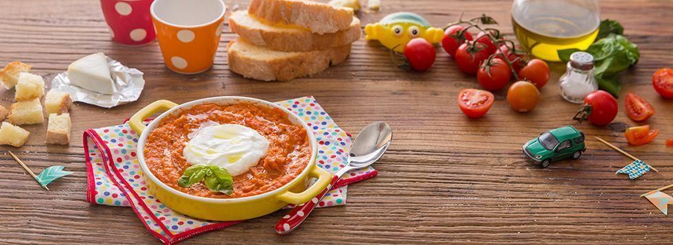 Pappa al pomodoro con formaggino