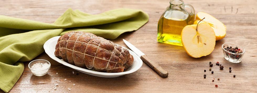 Arrosto di maiale alle mele