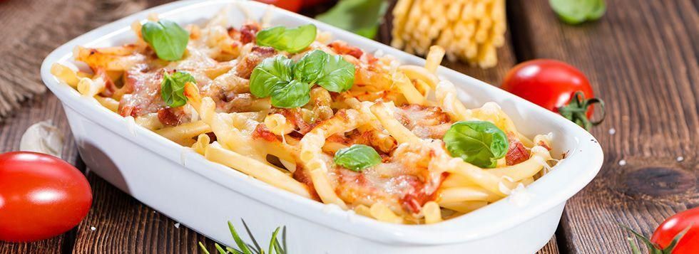 Pasta pasticciata con formaggino