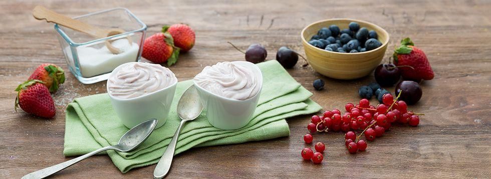 Bavarese alla frutta