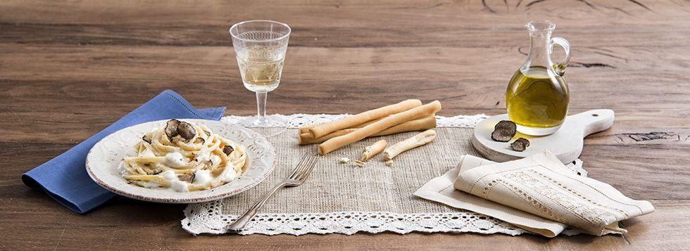 Bigoli stracchino e tartufo