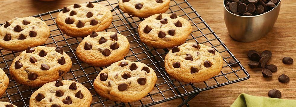 Biscotti al burro e gocce di cioccolato