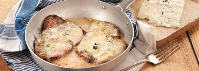 Bistecche al gorgonzola 