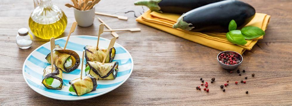 Bocconcini di melanzane grigliate