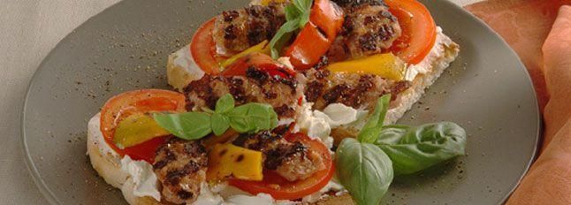 Bruschetta alla calabrese