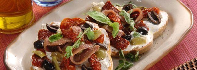 Bruschetta alla ligure
