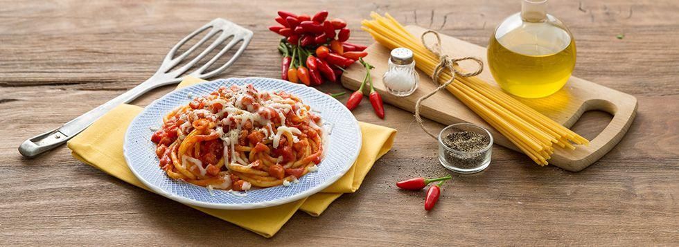 Bucatini all'amatriciana