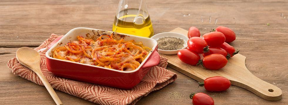 Bucatini al forno sfiziosi