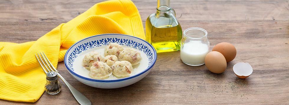Canederli con speck