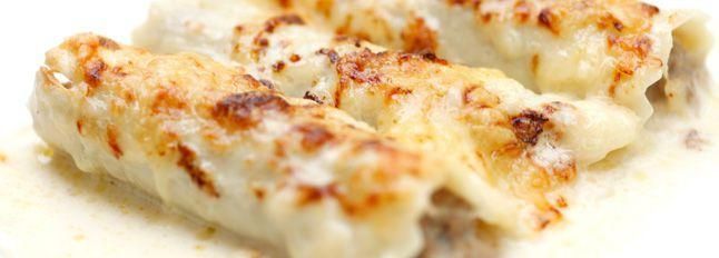 Cannoncini alla crema di formaggio